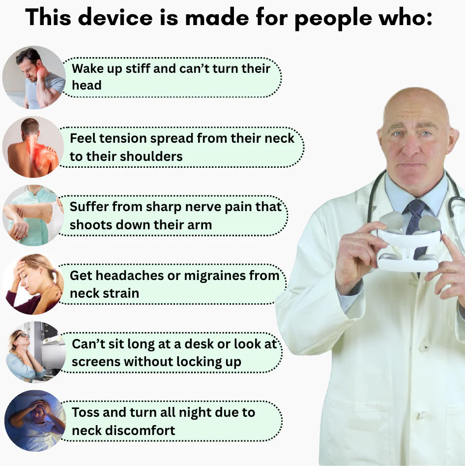 TheraPro™ Neck Massager - At-Home Relief for Neck Tension