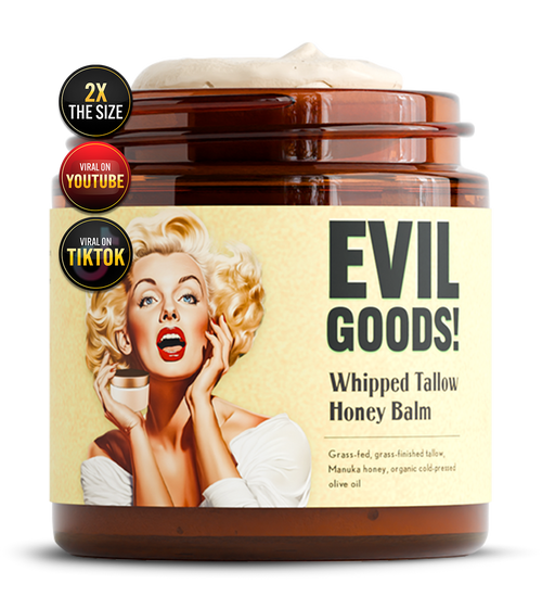 EVIL GOODS Whipped Beef Tallow and Manuka Honey Balm